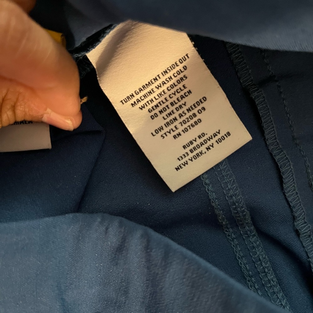 Ruby Rd. Blue Straight Leg Pants - image 5